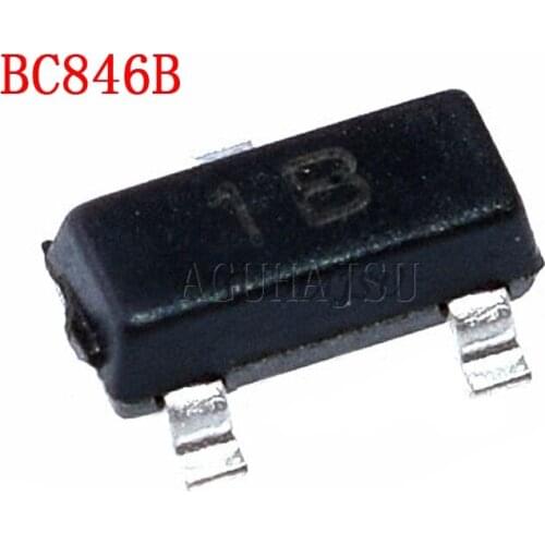 100PCS BC846B SOT23 1B BC846 SOT SMD SOT-23 New Transistor