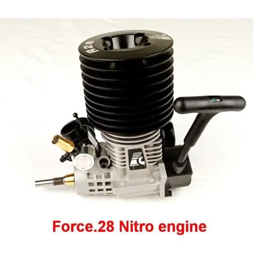 VRX P0016 Force.28 Pull Starter(Rear Exhaust) Nitro engine for 1/8 scale RC Nitro buggy/truggy/truck, fit Nitro power rc car