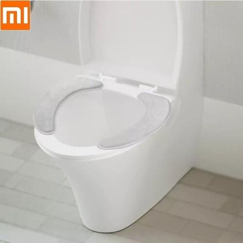 Xiaomi youpin Toilet Mat Seat Cover Pad Washroom Soft Warm Washable Health Sticky Household Reuseable cushion
