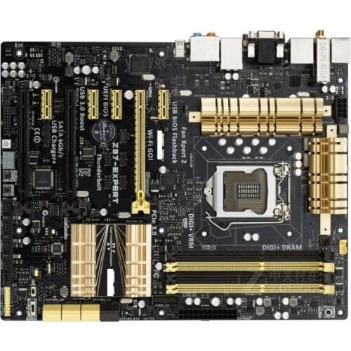Asus Z87-EXPERTDesktop Motherboard Socket LGA 1150 i7 i5 i3 DDR3 SATA3 USB3.0 USED mainboard