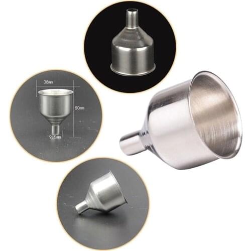 1x Universal Stainless Steel Funnel 2 Inch For Filling Small Bottles and Flasks Kitchen Tools & Gadgets Durable Funnel