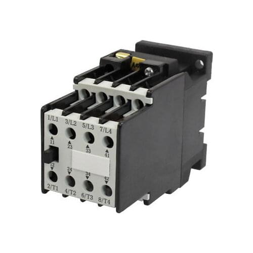 440V 50Hz Coil 5.2A Ie Three Pole 2NO 2NC 660V Ue 4KW AC Contactor