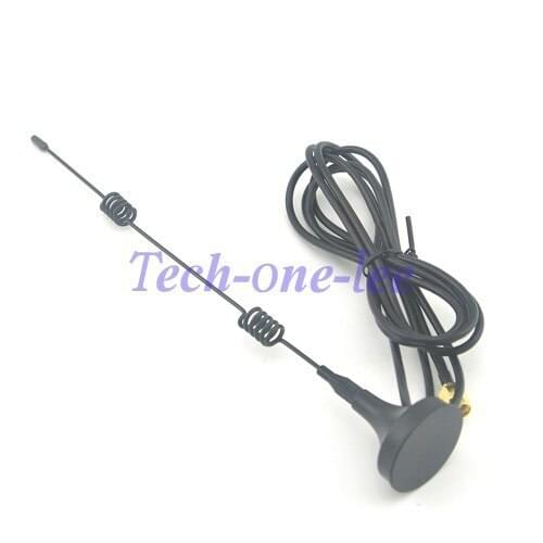 50 piece/lot 2.4G Antenna 3.5dbi Cable SMA Male Plug Magnetic 1.5M Cable Wireless Module