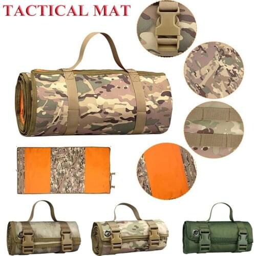 80CM Upgrade Thicken/Widen Airsoft Rifle Tactical EDC Military Shooting Anti-Slip Practice Hunting Pad Waterproof Camping Mat