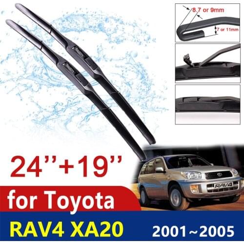 Car Wiper Blade Windshield for Toyota Rav4 XA20 Rav 4 20 2001~2005 Front Windscreen Wipers Car Accessories 2002 2003 2004
