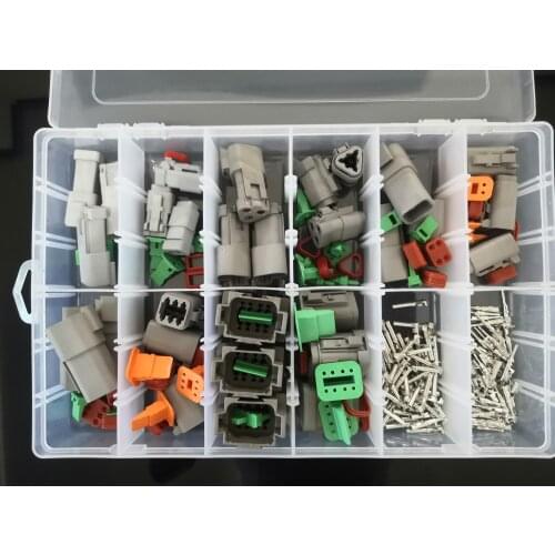 Car waterproof connector male/female plug sock DT 2P 3P 4P 6P 8P 1.5 For car motorcycle scooter