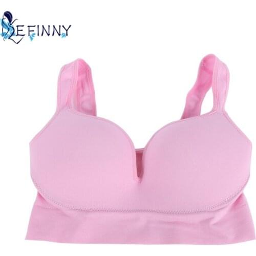 Women Girls Bras Racer back Bra Seamless Wireless Underwear Bra Full Coverage