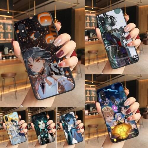Xiao Genshin Impact Phone Case Phone Case For Redmi K20 Note 5 7 7a 6 8 Pro note 8T 9 Xiaomi Mi 8 9 SE