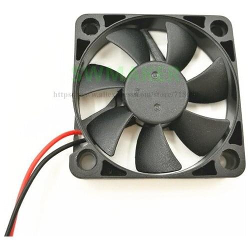 SWMAKER Creality 3D printer parts 2Pin 50mm Industrial Cooling Mainboard Fan 12V 5010 Oil bearing For Creality CR-10 3D Printer