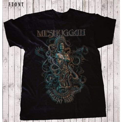 Meshuggah -The Violent Sleep Of Reason- Metal Band T-Shirt