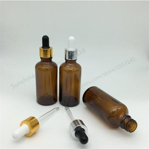 Hot sale, 10 pcs 30ml amber glass essential oil bottle with dropper, cosmetic packaging, dropper glass bottle