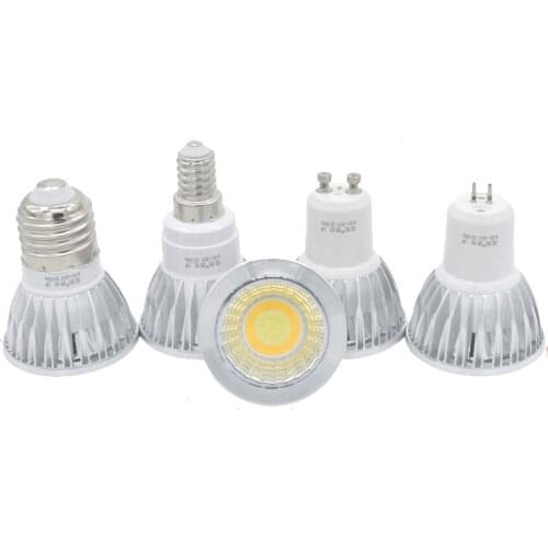 GU10 LED 9W 12W 15W LED lamp Spotlights Light Warm white /White Lights MR16 12V E14 E27 GU5.3 AC85-265V Hotel Family lighting bu