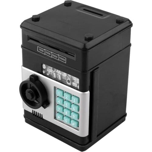 Hot Piggy Bank Mini ATM Money Box Safety Electronic Password Chewing Coin Cash Deposit Machine Gift for Children Kids Safe Box