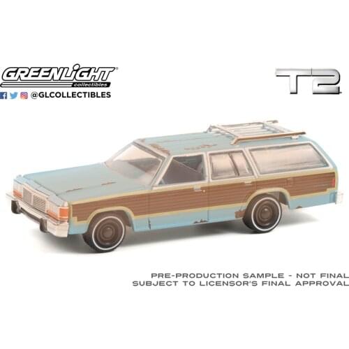 GreenLight 1:64 1979 FORD LTD COUNTRY SPUIRE 44920-C alloy toy car toys for children diecast model car Birthday gift