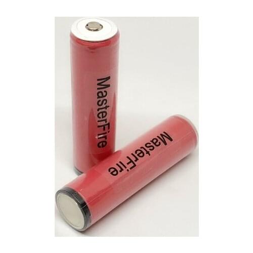 MasterFire 2pcs/lot Genuine Protected Sanyo 18650 NCR18650GA 3.7V 3500mAh Rechargeable Lithium Battery 10A Discharge with PCB