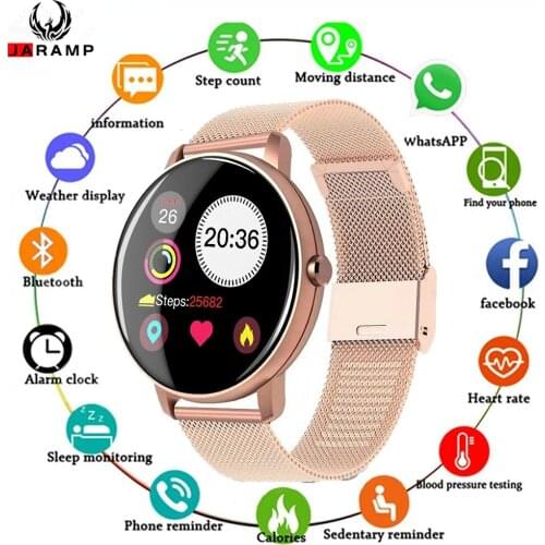 2021 New P8 W8 Smart Watch Men Blood Pressure Heart Rate Monitor Round Smartwatch Women Waterproof Sport Clock For Android IOS