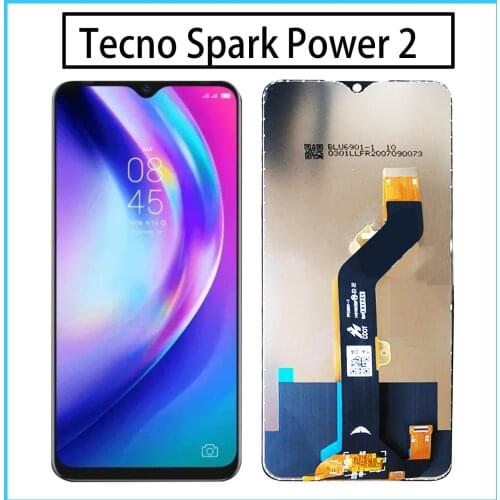 New 7inch LCD For Tecno Spark Power 2 / 2 Air LCD Display + Touch Screen Digiziter Assembly With Tools