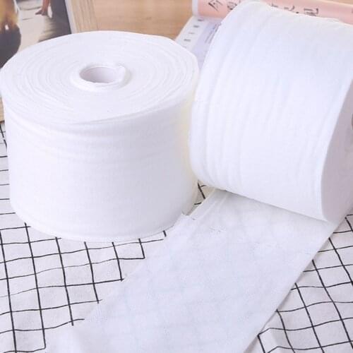 Disposable Face Towel Ultra Soft Thick Cotton Facial Tissue Washcloth Dry Wipes Makeup Remover Cleansing Towelettes GXMC