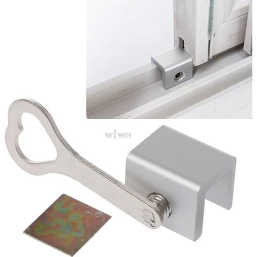 Move Window Child Safety Lock Sliding Windows Lock Security Sliding Sash Stopper MAY10 dropship