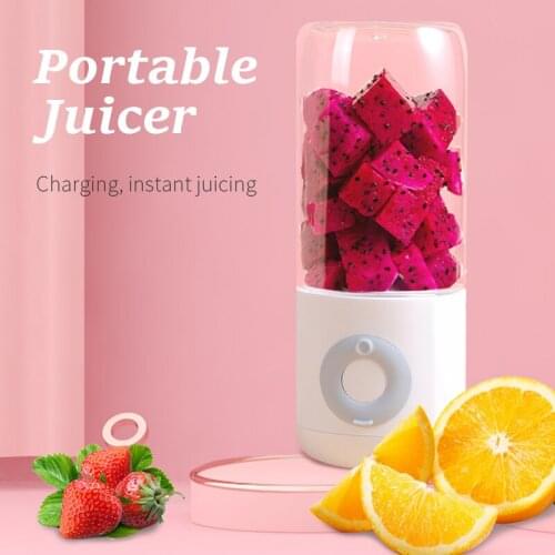 ZK30 Portable Blender Electric USB Mixer Juicer Machine Mini Food Smoothie Handheld Personal Fruit Squeezer Juicer 500ML