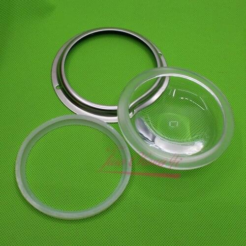 D100mm Glass lenses Beam Angle 120 degree for Cree CXA3590 CXB3590 On led street High Bay flood Lamp