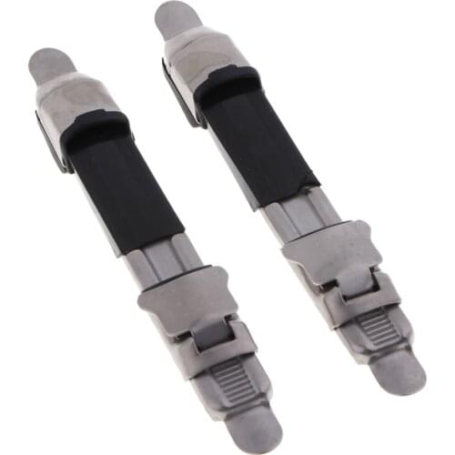 2pcs Stainless Steel Fishing Rod Reel Seat for Casting Spinning Trolling Ice Fly Surf Fishing Rods