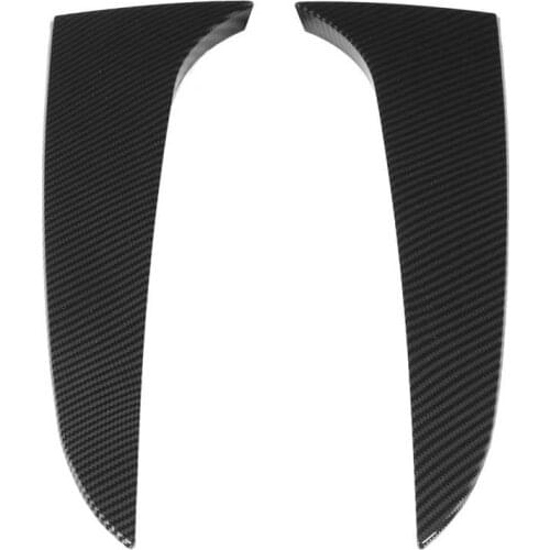 2pcs Rear Back Window Side Spoiler Carbon Fiber Style Modification Replacement for X1 E84 2009 2010 2011 2012 2013 2014 2015