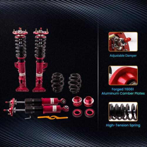 24 Ways Adj. Coilover Spring Suspension Strut for BMW E36 M3 91-99 Coilovers 1993-1998 Shock strut