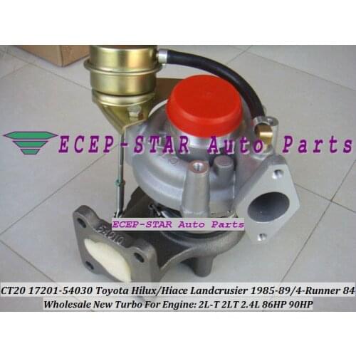 Free Ship CT20 17201-54030 17201 54030 1720154030 Turbo For TOYOTA LANDCRUISER LJ70 1985-89 4-Runner 1984- 2L-T 2LT 2L T 2.4L