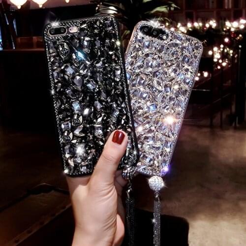 Sunjolly for Samsung Galaxy S20 Plus Case S7 S8 S9 S10 S20 S21 Plus Ultra S10E S105G S10 Lite Phone Case Diamond Cover coque