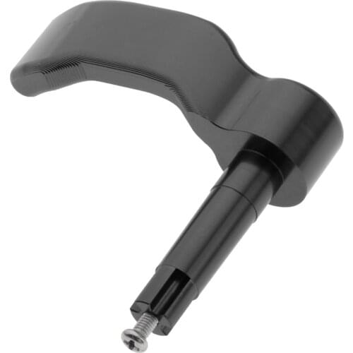 CNC Aluminum Thumb Throttle Lever for Polaris Scrambler Sportsman 550/570/850/1000 2009-2018 ATV - Black (2010336/2010359)