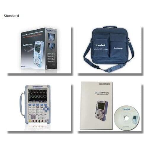 Hantek DSO8060 Handheld Digital Oscilloscope 2CH 60MHz Multimeter/ Spectrum Analyzer/Waveform Generator/Freq Counter All In ONE