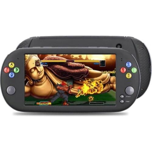 2 PCS 7 Inch Game Console Portable support for neogeo arcade video games with 1500 free retro mini game 8 bit 16/32 bit console