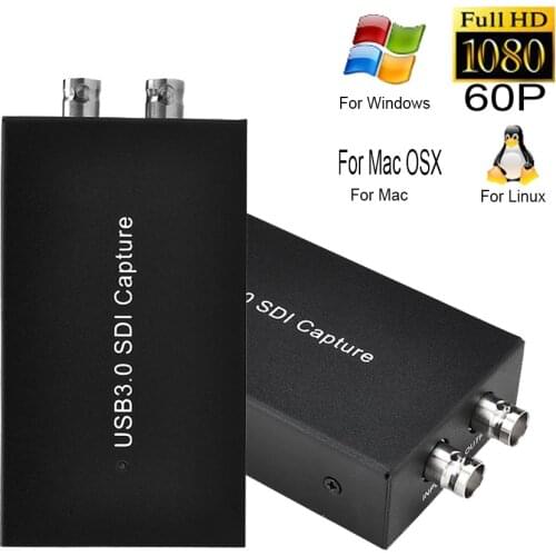 EZCAP 262 SDI to USB 3.0 Video Capture Card Recorder Box Full HD 1080P 60ps USB SDI Game Capture for PS4 Camcorder Live Stream