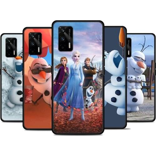 Olaf Snowman Frozen For Realme 8 GT Neo Flash Edition Explorer Master Q3 Pro Narzo30 C21 C11 C20A C21Y Phone Case