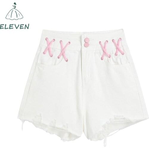 Женские завышенные шорты PENGANCUO China At AliExpress