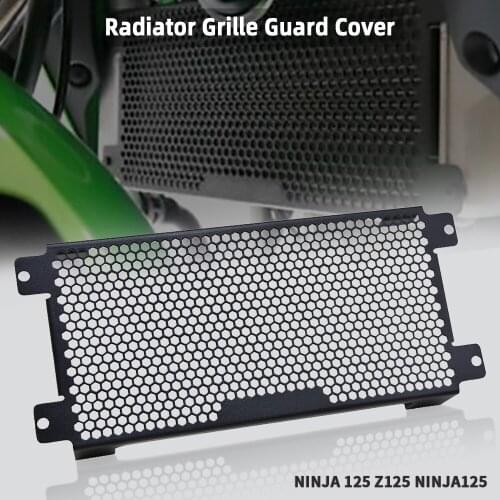Motorcycle radiator protective cover Guard Radiator Grille Cover Accessories FOR Kawasaki Ninja 125 Z125 Ninja125 2019 2020
