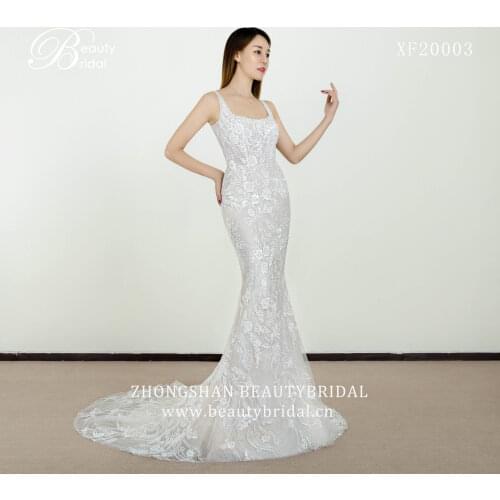 2020 Wedding Dresses Elegant Appliques Lace Plus Size Vestido de Noiva New Arrivals xf20003