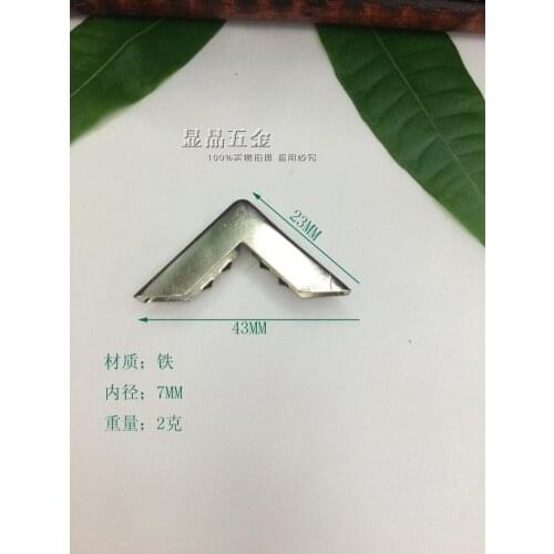 23*23*43mm white book corner notebook side angle corners books pages of the protection angle albums dish Corner
