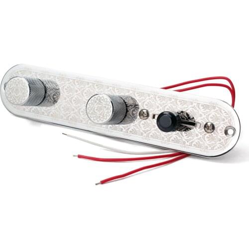 3 Way Wired Loaded Prewired Control Plate Harness Knobs for TL Tele Telecaster Guitar Parts