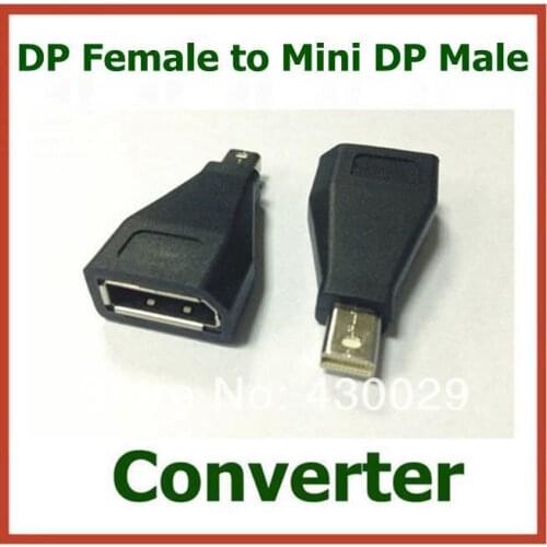 3pcs DP Female to Mini DP Male Mini Display Port Converter Computer Adapter Connector Extender High Quality