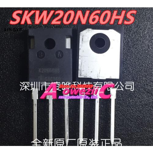 Aoweziic 100% new imported original SKW20N60HS K20N60HS K20N60 TO-247 IGBT transistor600V 36A