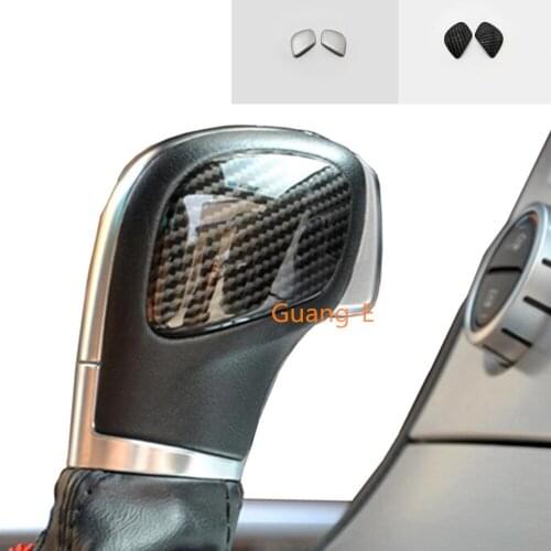 Car Shift Knob Gear Sequin Trim Sticker Frame Lamp Cover For VW Beetle Touran Golf Tiguan 2014-2019 & Passat Alltrack Magotan