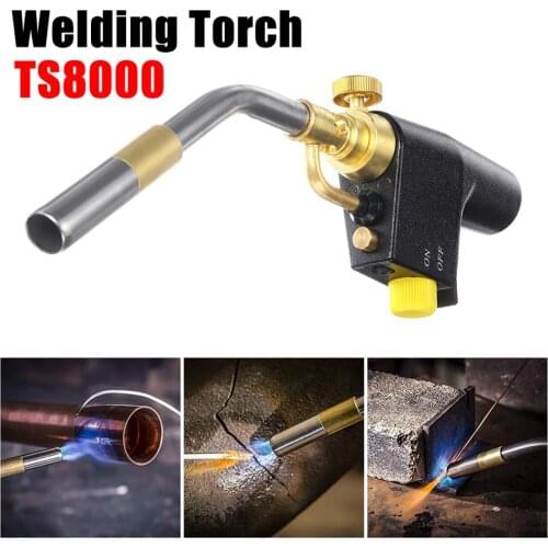 TS8000 Bernzomatic Style Blow Torch Kit Brazing Soldering Mapp Gas Map Propane