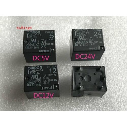 Relay g5l-14-5 VDC G5 la-14-12 VDC G5 la-14-24 VDC
