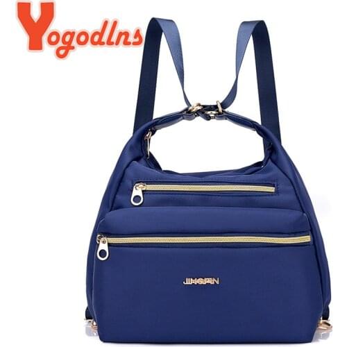 Yogodlns Nylon Crossbody Bag For Women Waterproof Shoulder Bag Large Capacity Messenger Bag Multifunction Travel Handbag bolso