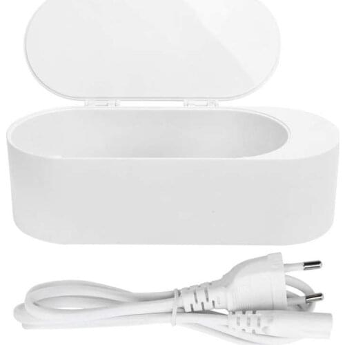 40KHz HF Ultrasonic Cleaner Machine 30W for Eyrglasses Jewelry Household Cleaning Device 400ml EU Plug 220V Home Appliance