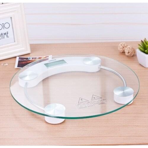 Bathroom Body Scales Accurate Smart Electronic Digital Weight Home Floor Health Toughened Glass LED Display 180Kg