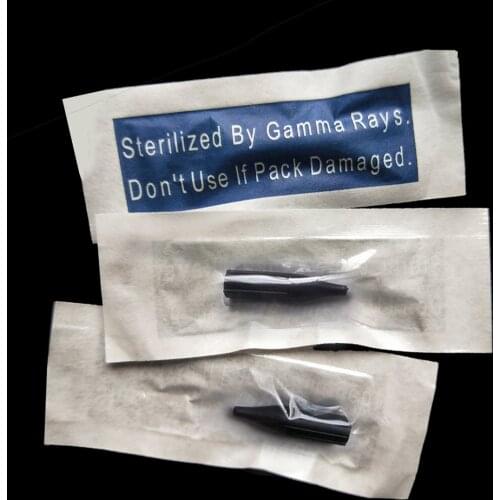 50pcs/lot Black 5R Tips 5R Needle Caps For Permanent Makeup Dragon/Mosaic/Merlin Machine