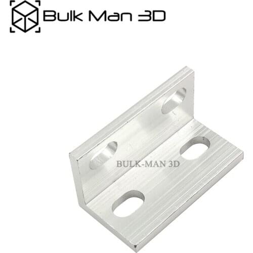 CNC Aluminum Double Universal L bracket for Wood CNC Router Machine 3D Printer V-Slot Linear Rail 10pcs/lot